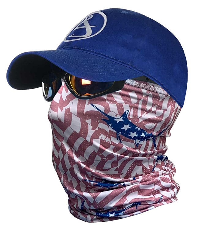 Cache-cou et visage Stars & Stripes