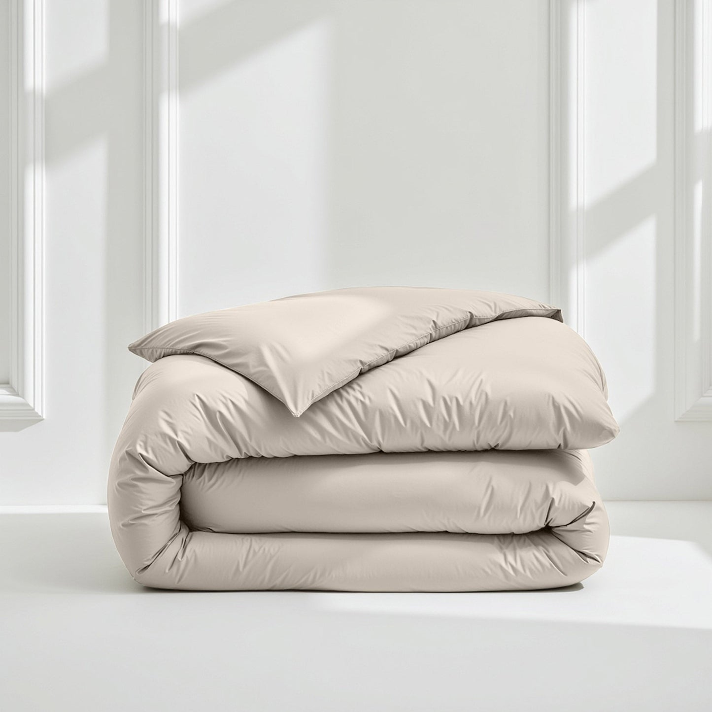 Parure de lit de luxe en satin de coton australien
