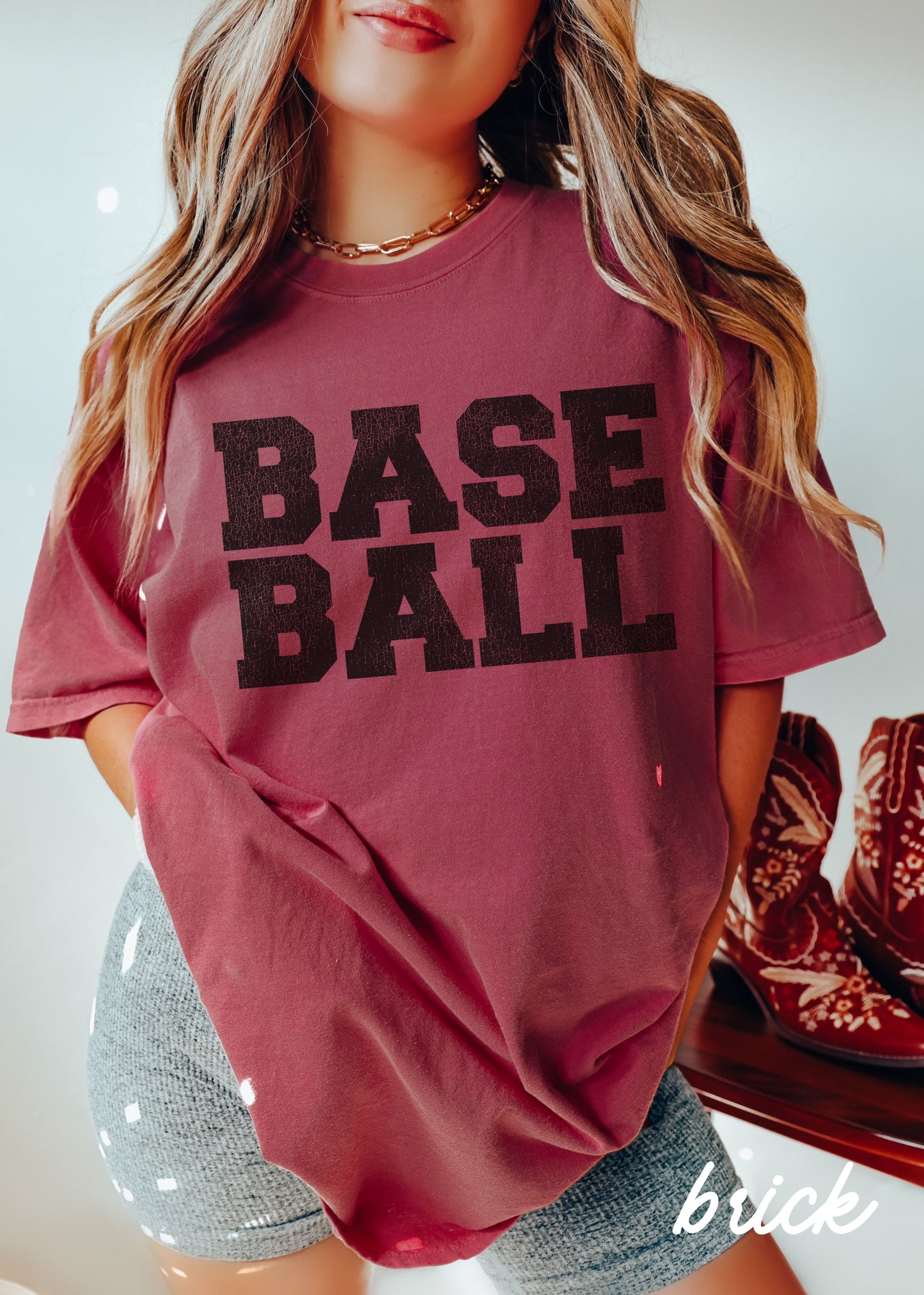 *BASEBALL University Tee *12 Colors (S-4X)