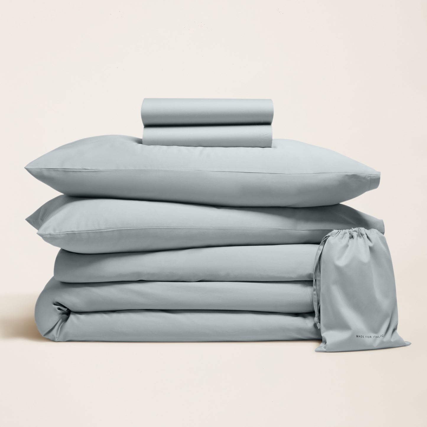 Parure de lit de luxe en satin de coton australien