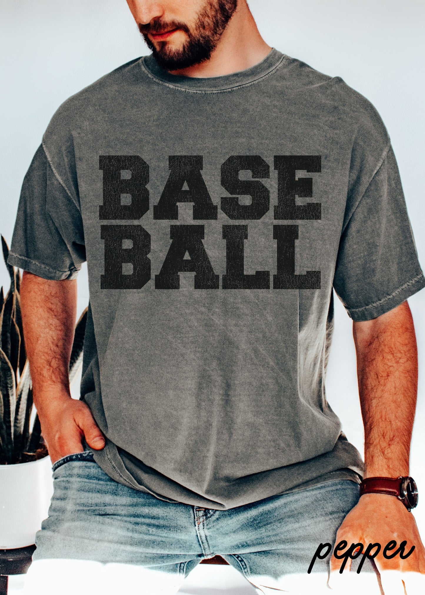 *BASEBALL University Tee *12 Colors (S-4X)