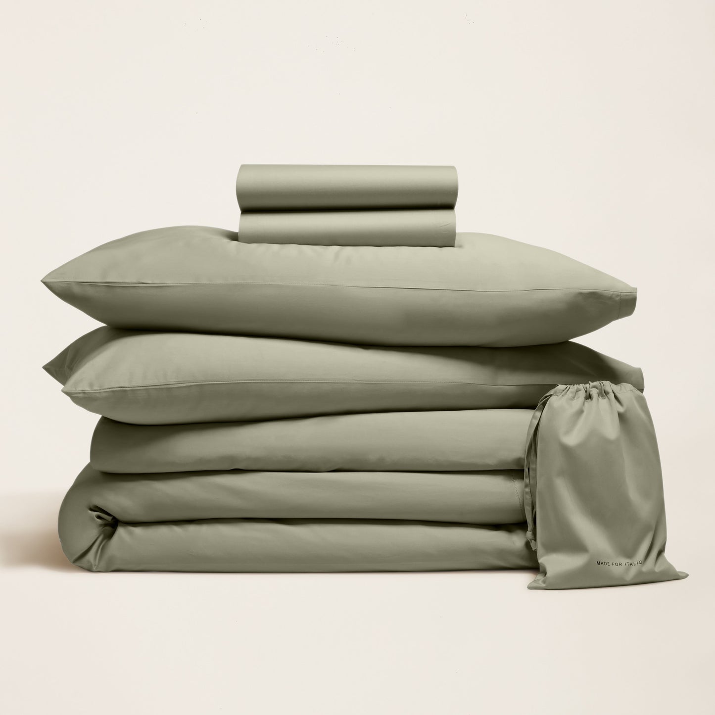 Parure de lit de luxe en satin de coton australien