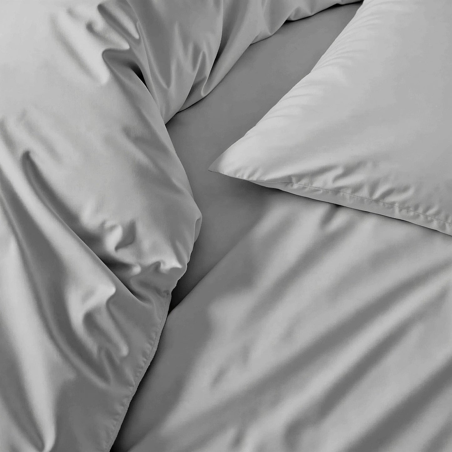 Parure de lit de luxe en satin de coton australien