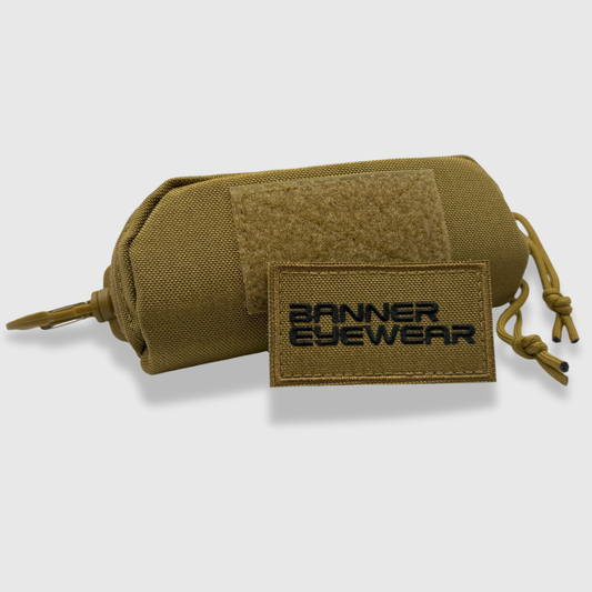 Banner Eyewear Armadillo Tan Sunglasses Case