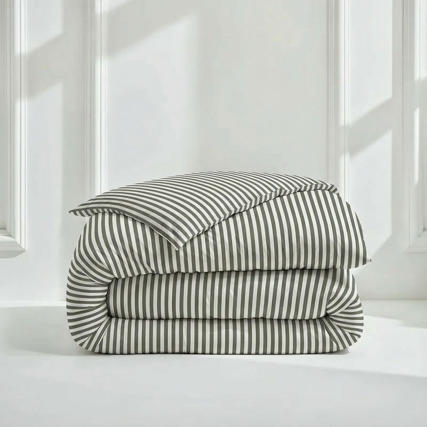 Parure de lit de luxe en satin de coton australien