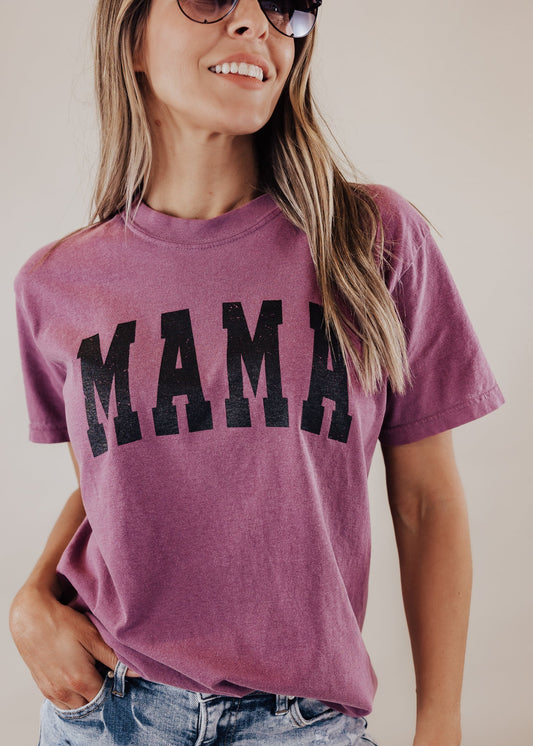 MAMA Tee *Berry (S-3X)