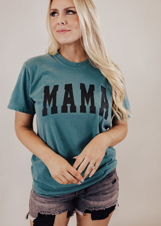 MAMA Tee *Emerald (S-3X)