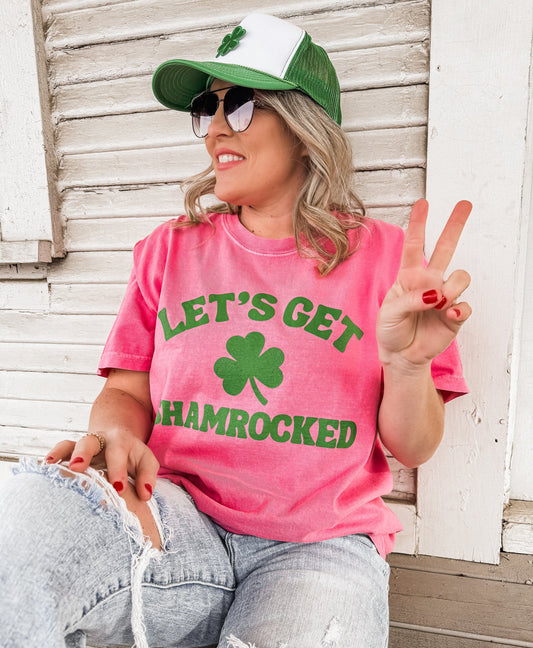 Pre-Order: Let's Get Shamrocked *4 Colors Comfort Colors (S-3X)