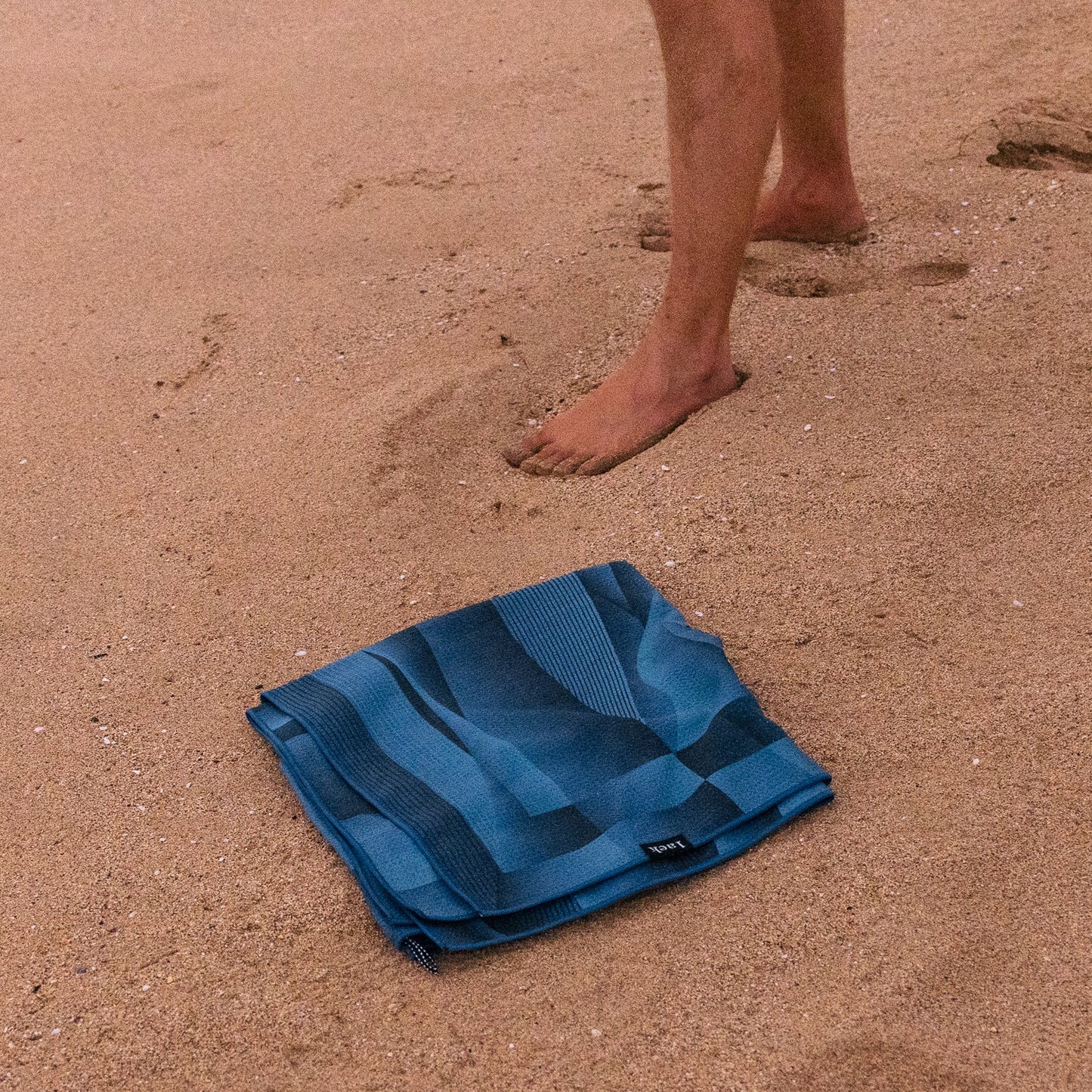Laek Beach Towel Deep Blue Ocean