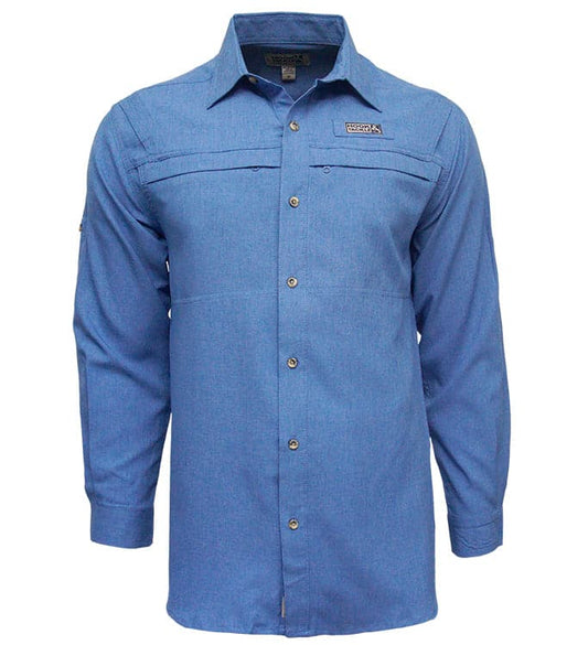 Chemise de pêche ventilée à manches longues Matheson Hammock pour hommes