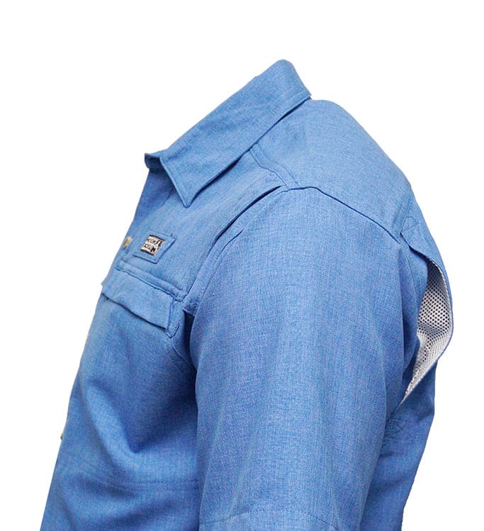 Chemise de pêche ventilée à manches longues Matheson Hammock pour hommes