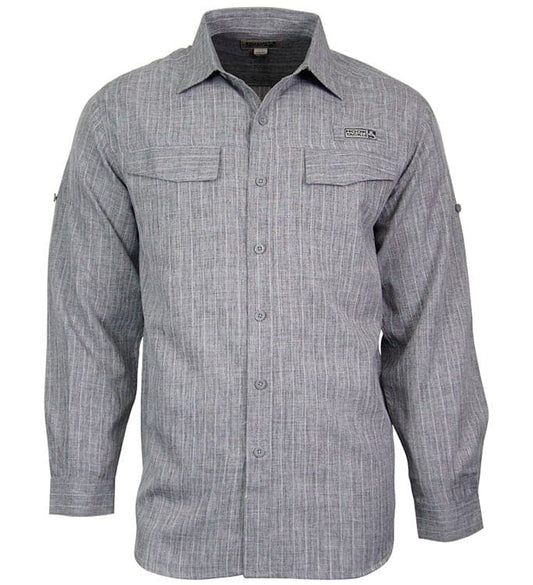 Chemise de pêche Inlet UV ventilée à manches longues pour hommes