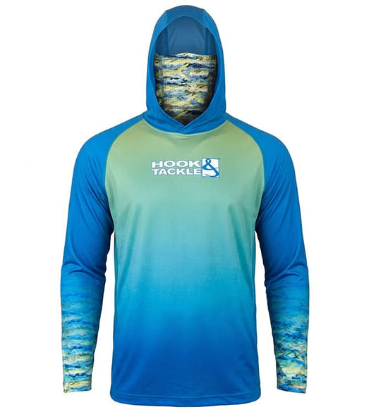 Cagoule de pêche anti-UV camouflage Mahi pour homme