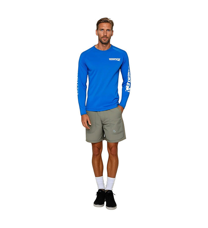 Chemise de pêche anti-UV Seamount manches longues pour homme (S-2X)