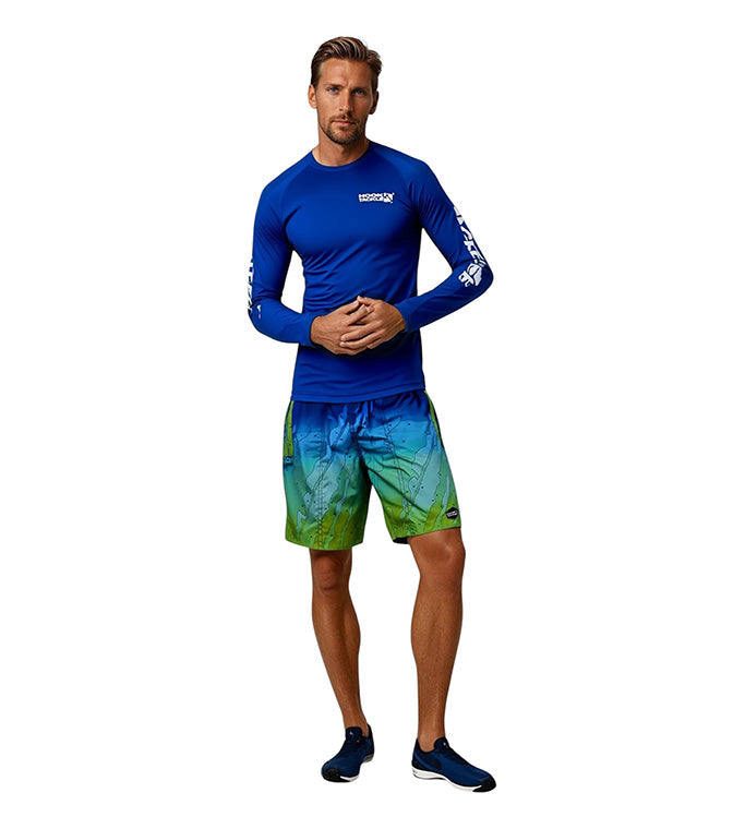 Chemise de pêche anti-UV Seamount manches longues pour homme (S-2X)