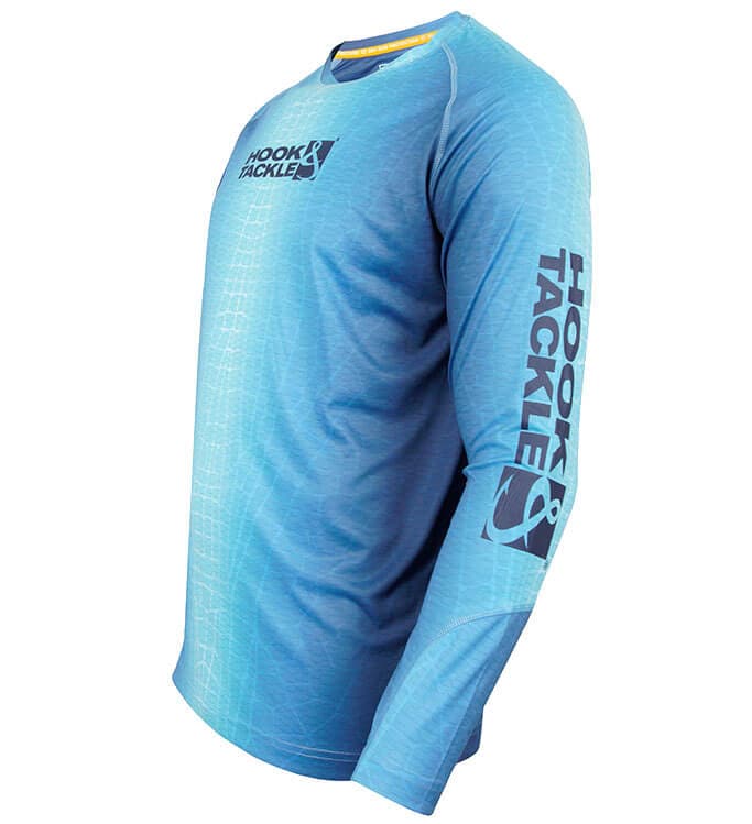 Chemise de pêche anti-UV à manches longues Fractal Skin pour homme