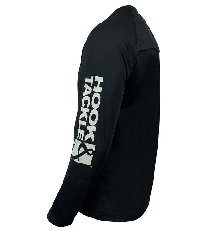 Chemise de pêche anti-UV ventilée à manches longues Feeding Frenzy pour homme