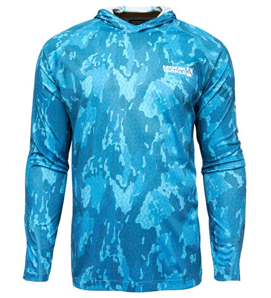 Sweat à capuche de pêche anti-UV à manches longues Reef Bay pour homme