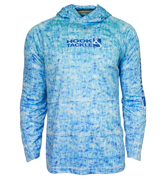 Sweat à capuche de pêche anti-UV pour hommes Fish Shadows