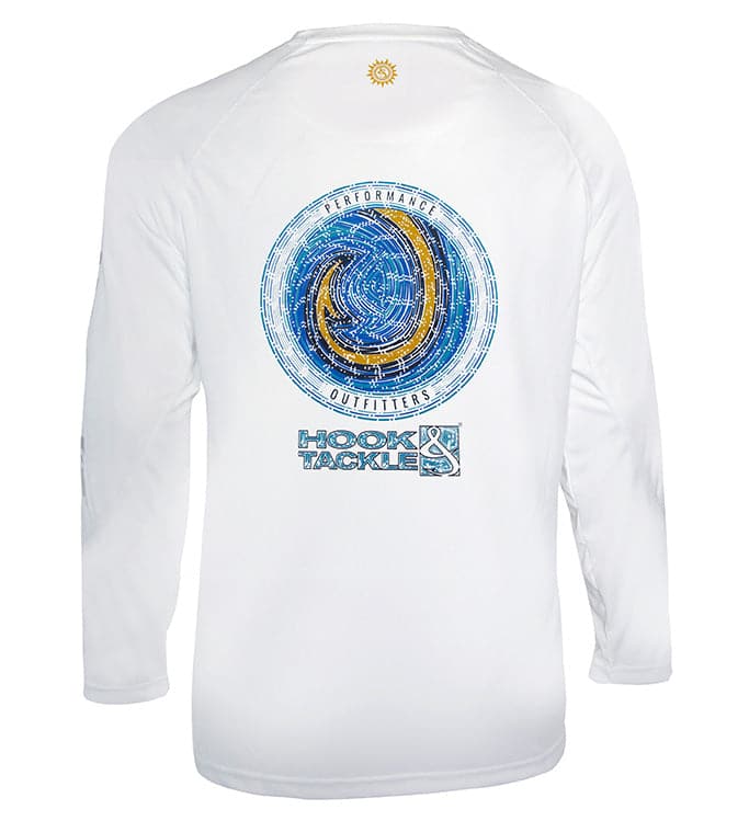 Chemise de pêche UV à manches longues Hooked pour hommes