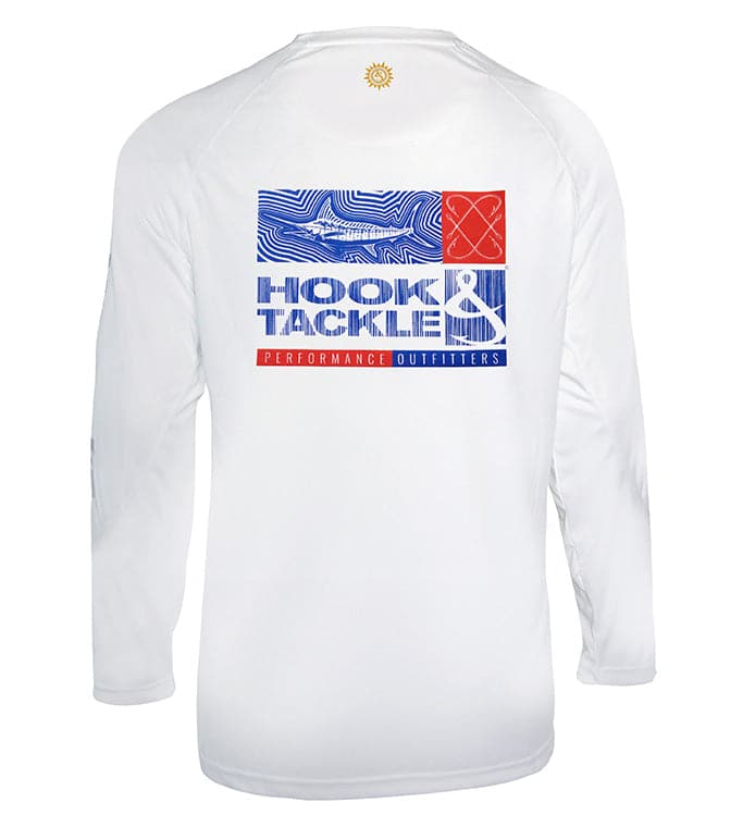 Chemise de pêche Marlin Groove L/S UV pour homme