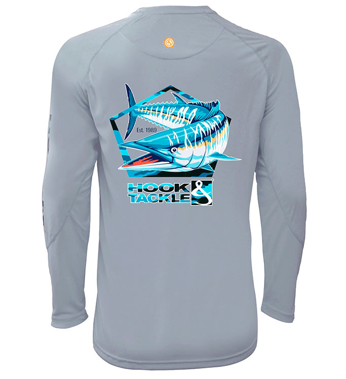 Chemise de pêche Wahoo Pentagon L/S UV pour homme