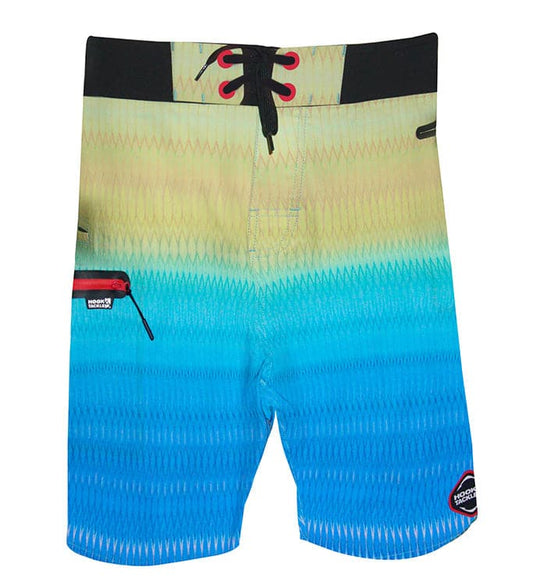 Boardshort extensible dégradé à écailles pour homme