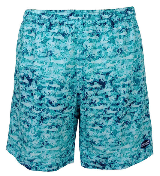 Short de bain de pêche Marlin pour homme