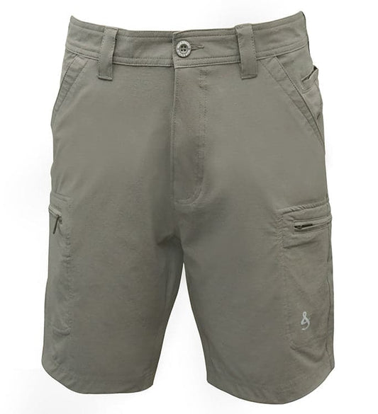 Short de pêche Ripstop Driftwood pour homme en tissu extensible quadridirectionnel
