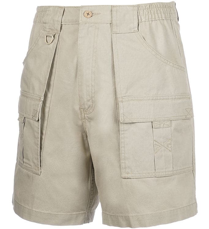 Short de pêche en toile cargo « Beer Can Island » pour homme