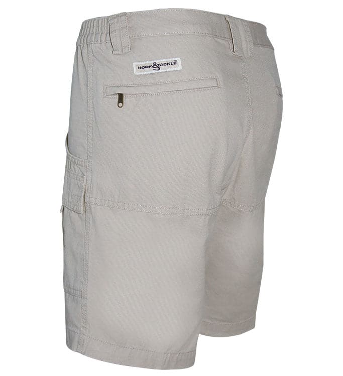 Short de pêche en toile cargo « Beer Can Island » pour homme