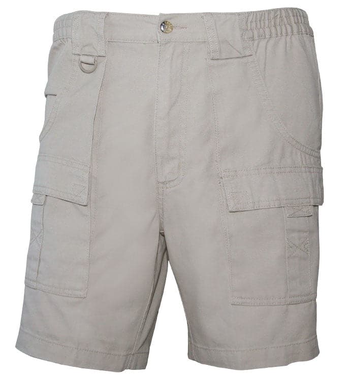 Short de pêche en toile cargo « Beer Can Island » pour homme