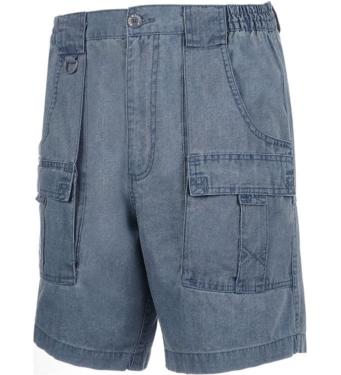 Short de pêche en toile cargo « Beer Can Island » pour homme