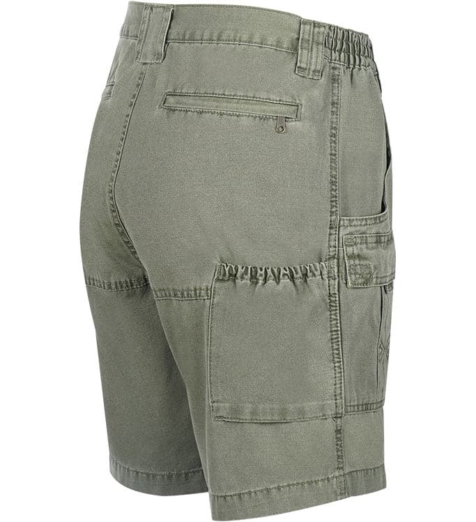 Short de pêche en toile cargo « Beer Can Island » pour homme