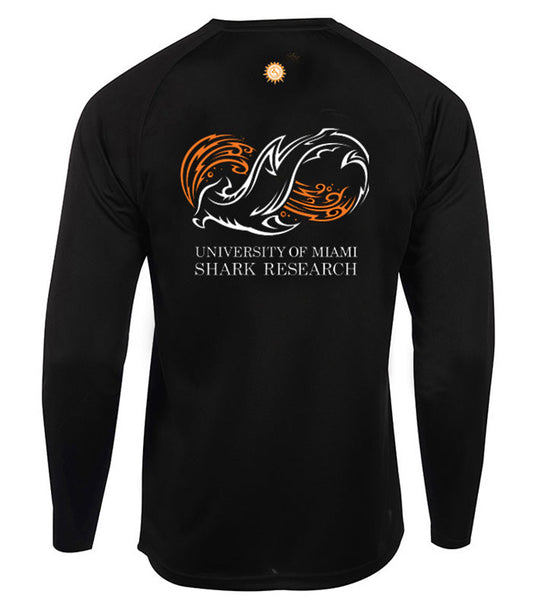 Chemise à manches longues Seamount Université de Miami pour homme