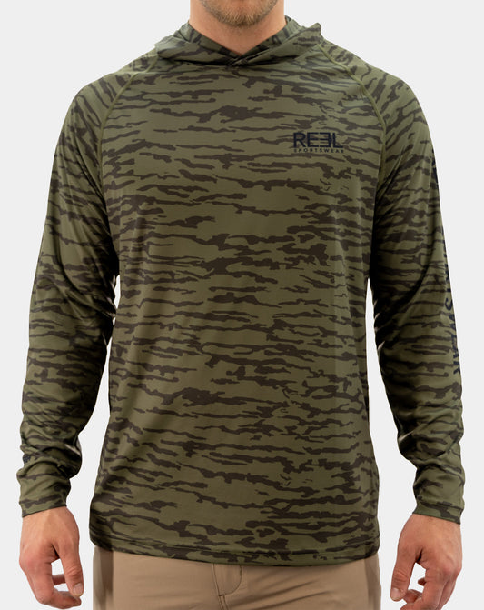 Sweat à capuche de pêche Preserve pour hommes