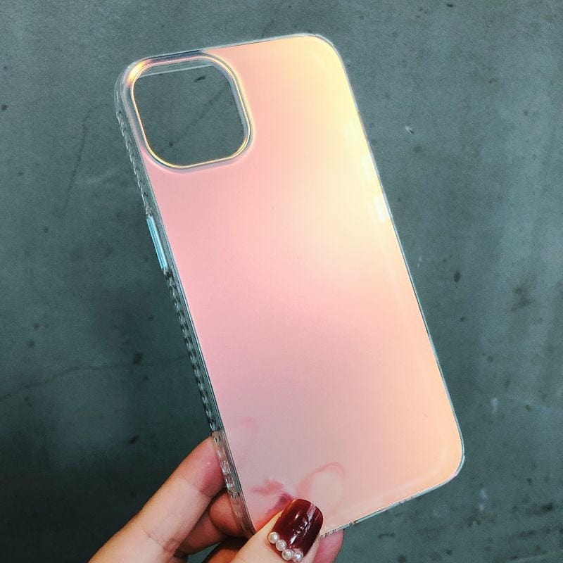 Luxury Rainbow Laser Aurora iPhone Case