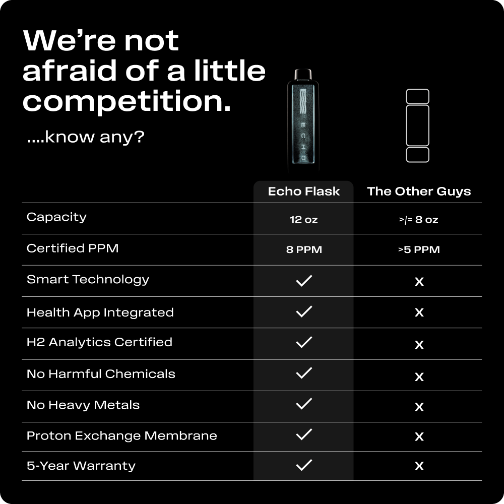 ECHO Flask Hydrogen Water Bottle *BEST SELLER*