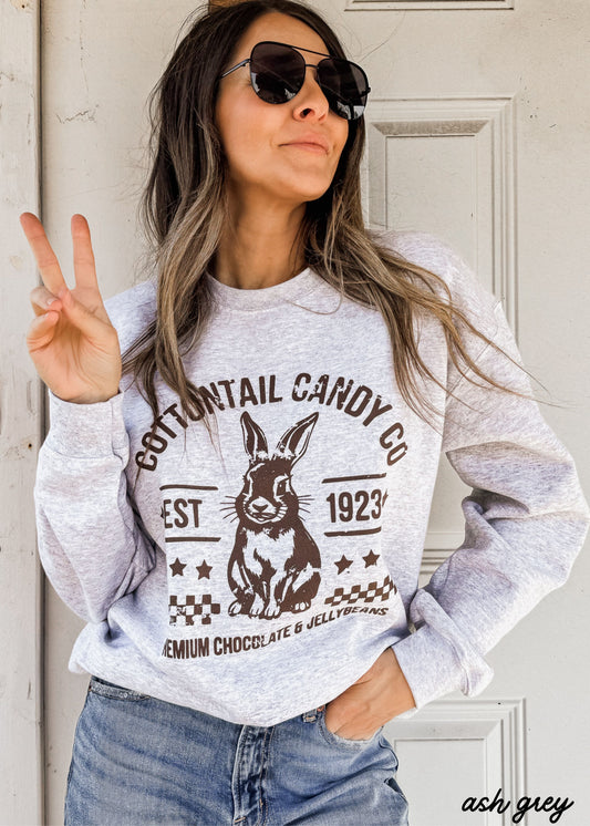 Cottontail Candy Co Sweatshirt *8 Colors (S-3X)