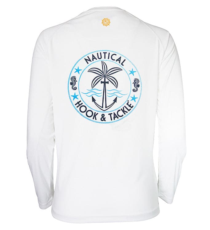 Chemisier de pêche UV à manches longues, coupe nautique pour femme