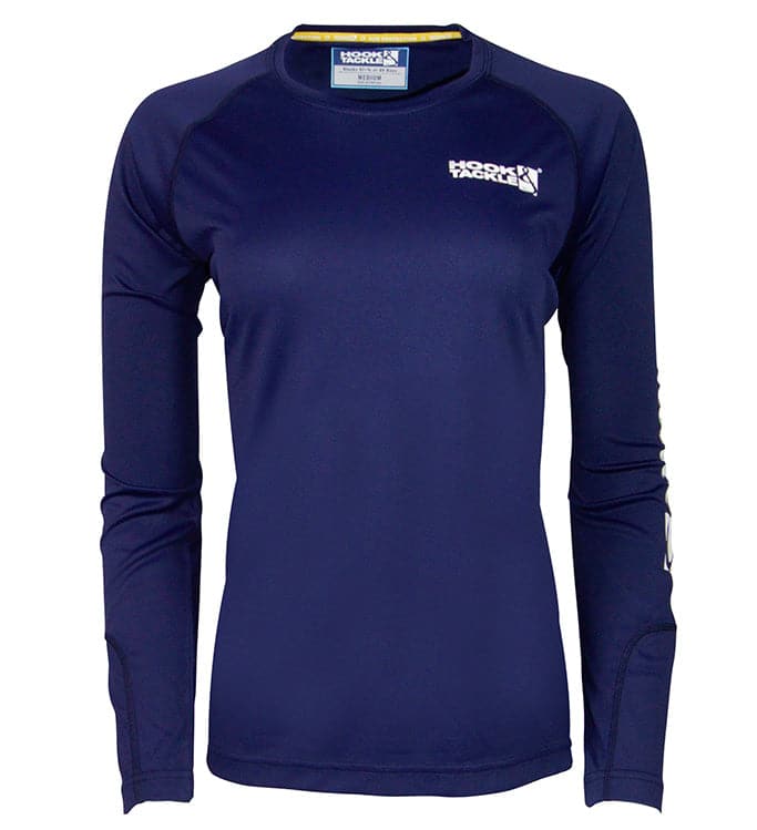 Chemisier de pêche UV à manches longues, coupe nautique pour femme