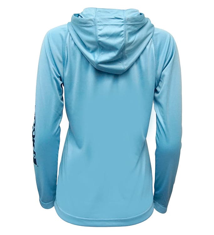 Chandail à capuchon pour femme Seamount, chandail de pêche anti-UV à capuchon