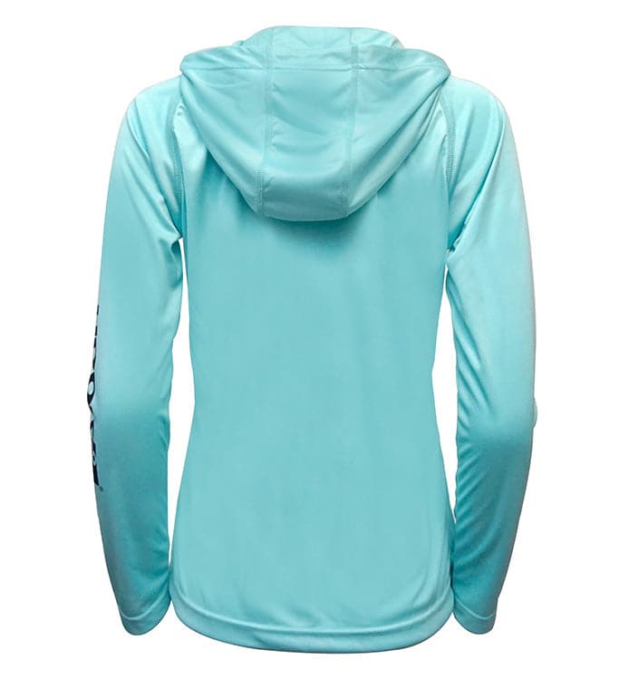 Chandail à capuchon pour femme Seamount, chandail de pêche anti-UV à capuchon
