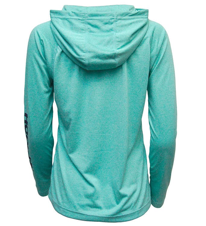 Chandail à capuchon pour femme Seamount, chandail de pêche anti-UV à capuchon