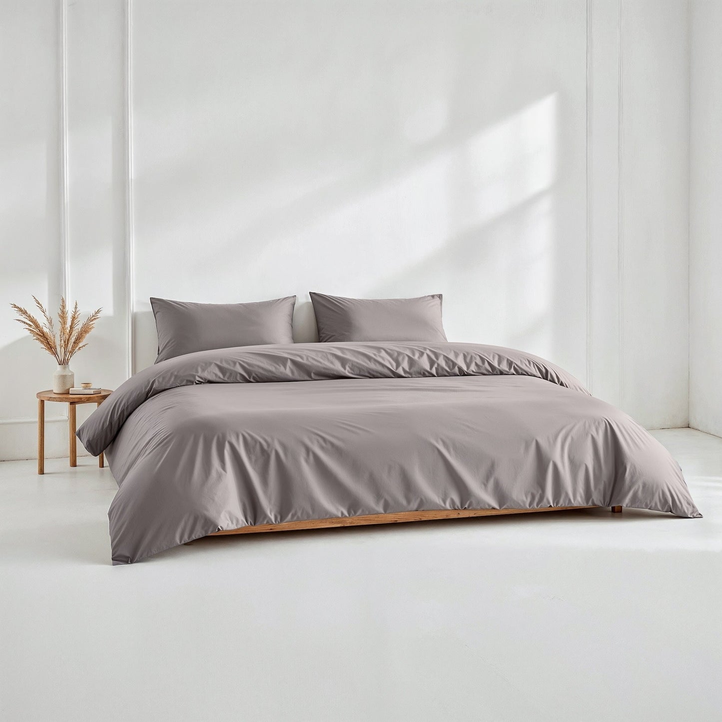 Parure de lit de luxe en satin de coton australien