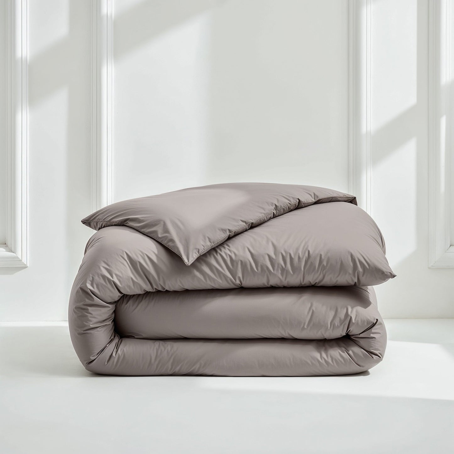 Parure de lit de luxe en satin de coton australien