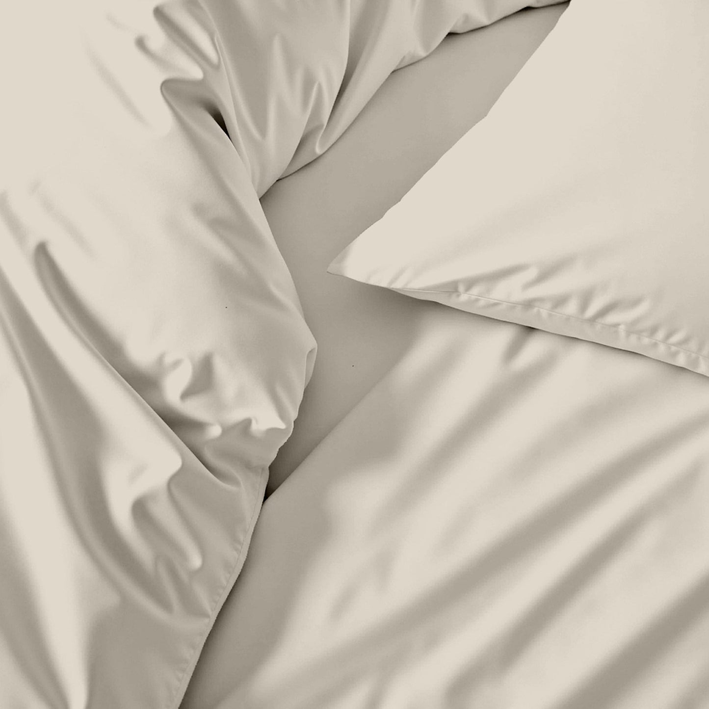 Parure de lit de luxe en satin de coton australien