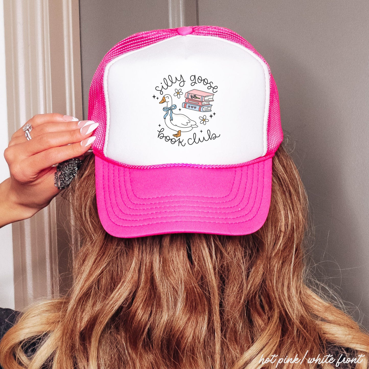 Silly Goose Book Club Trucker Hat *13 COLORS