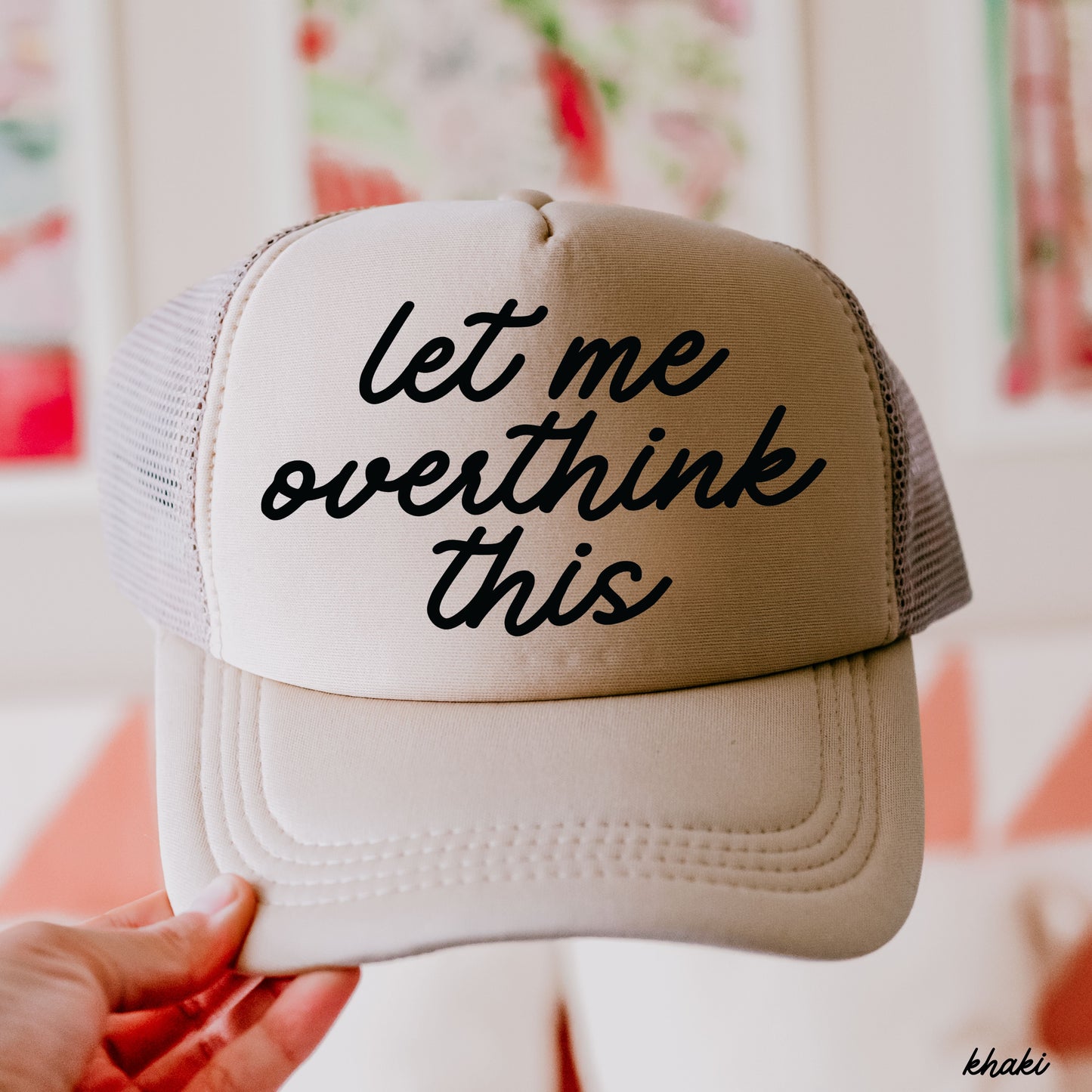 Let Me Overthink This Trucker Hat *12 Colors