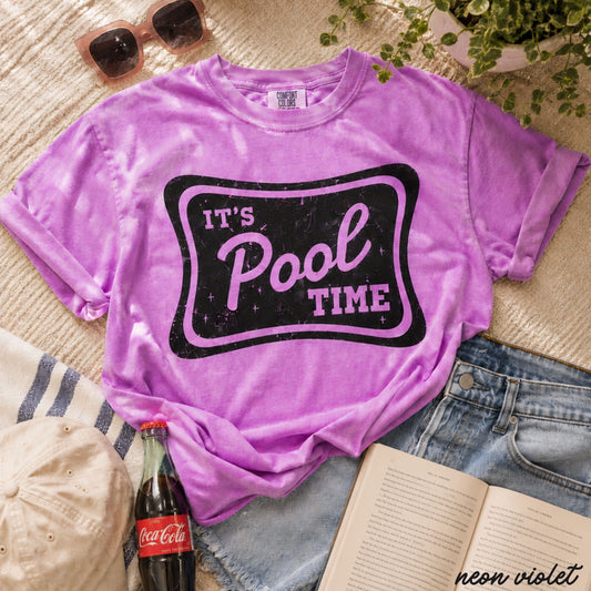 Pool Time Tee *16 Colors (S-3X)